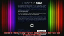 READ book  Inside the FDIC Thirty Years of Bank Failures Bailouts and Regulatory Battles Full EBook