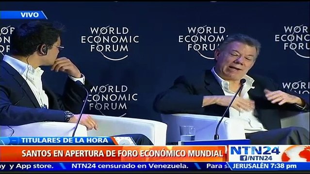 El factor fundamental para superar la pobreza es el empleo, el cual viene de la educación : Macri durante Foro Económic
