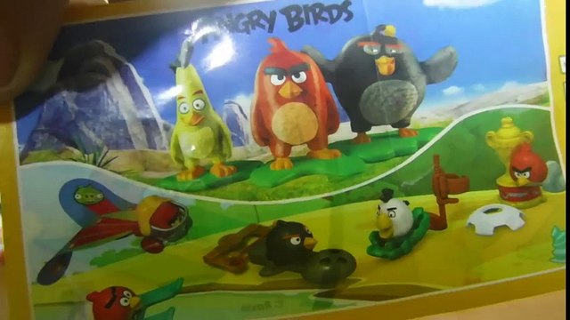 Kinder Surprise Angry Birds 2016 В ШОКЕ игрушки в киндер сюрпризе энгри бёрдс
