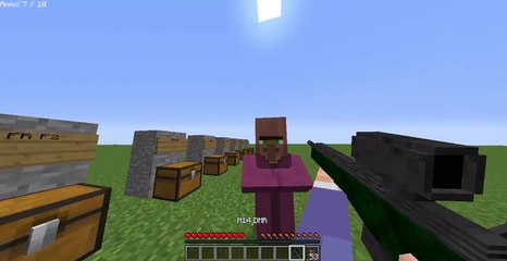 Minecraft | Mod Showcase | StefinusGuns[1.7.10]