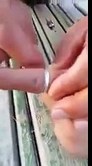 Take out stuck ring