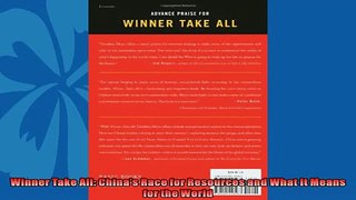 Pdf Download  Winner Take All Chinas Race for Resources and What It Means for the World