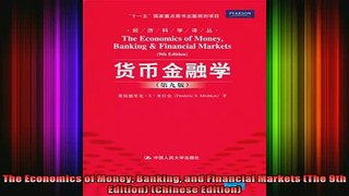 READ book  The Economics of Money Banking and Financial Markets The 9th Edition Chinese Edition Full EBook