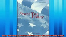 For you  State Tax Policy A Political Perspective Urban Institute Press