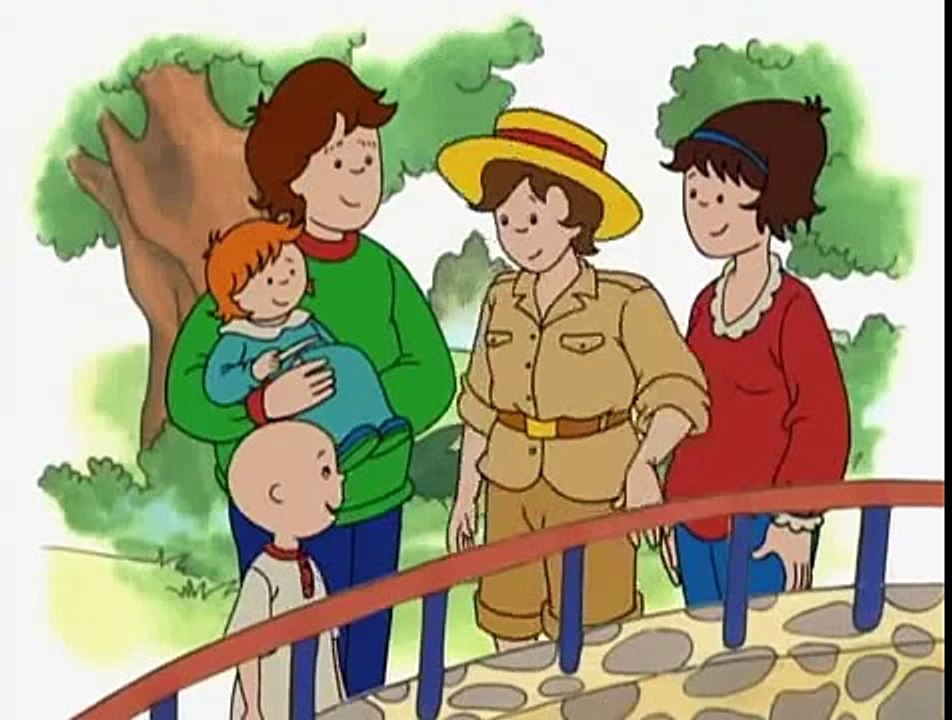 CAILLOU VA AL ZOO