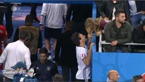 Mats Hummels Kissing his wife on live after Poland game