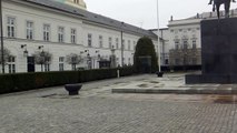 ポーランド滞在（その６２、ワルシャワ・大統領官邸、2016 03 29）
