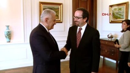 Başbakan Yıldırım, ABD Dışişleri Bakan Yardımcısı Tony Blinken'i Kabul Etti
