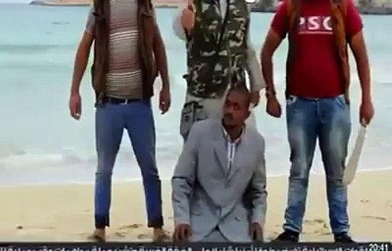 سوداني عملو معه كاميرا خفية داعشيه..اذاقوة كأس الموت الله ينتقم منهم...!!!