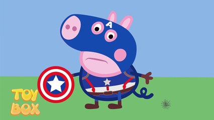 NEW Peppa Pig Spiderman HULK Venom Joker Iron Man Batman Kids Videos 2016