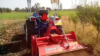 Force Motors OX 25 ORCHARD DLX Tractor (Extreme Testing With 36 Blade Rotavator)