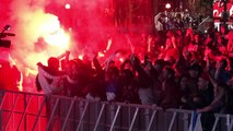 Euro 2016: Fans celebrate France 2-0 victory over Albania