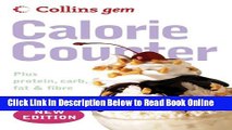 Read Collins Gem Calorie Counter: Plus Protein, Carb, Fat   Fibre  PDF Free