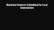 [PDF] Municipal Finances: A Handbook for Local Governments Download Online