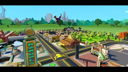 Baymax vs Giant Dinosaurs y  Frozen Elsa en espanol latino   Canciones Infantiles En Espanol Latino