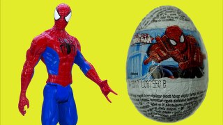 Spiderman Surprise Eggs Toys