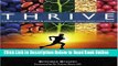 Read Thrive: A Guide to Optimal Health   Performance Through Plant-Based Whole Foods by Brendan