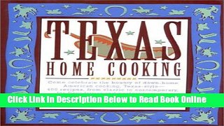 Read Texas Home Cooking  Ebook Free