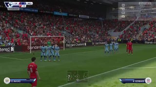 Steven Gerrad Game Winning Free Kick-FIFA 15