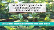 Read Textbook of Naturopathic Integrative Oncology (Fundamentals of Naturopathic Medicine.)  Ebook