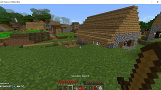 Minecraft Windows 10 Beta Part 1 | Village Galore