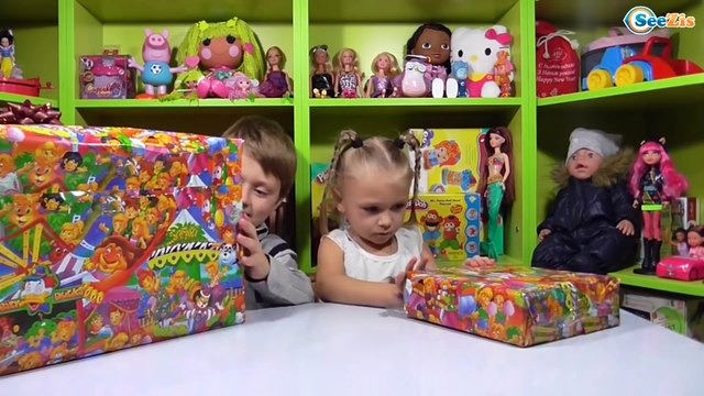 BRUDER FIRE TRUCK. Video for children – unboxing cars toys. Birthday Present!!!