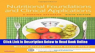 Read Nutritional Foundations and Clinical Applications: A Nursing Approach, 6e  Ebook Free