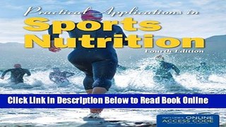 Download Practical Applications In Sports Nutrition  PDF Online