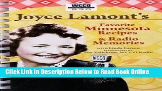 Read Joyce Lamont s Favorite Minnesota Recipes   Radio Memories  Ebook Free