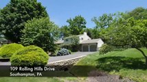 Home For Sale 3 Bedroom CRSD 109 Rolling Hills Dr Southampton PA 18966 Real Estate MLS 6808249