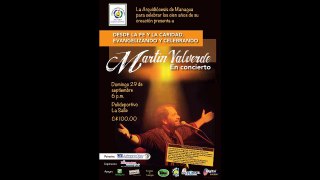 Martín Valverde invita a su Concierto en Nicaragua 29 Septiembre 2013