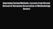 Read Improving Survey Methods: Lessons from Recent Research (European Association of Methodology