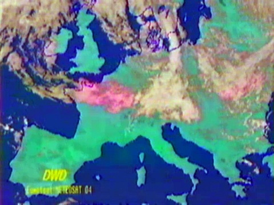 Tagesschau Wetter & Outro 27. Juni 1993