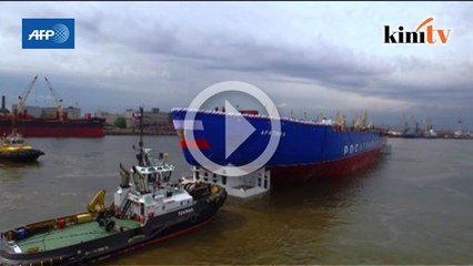 Russia perkenal kapal paling besar di dunia