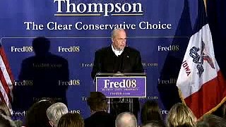 Fred Thompson: Meet and Greet 12/20/07
