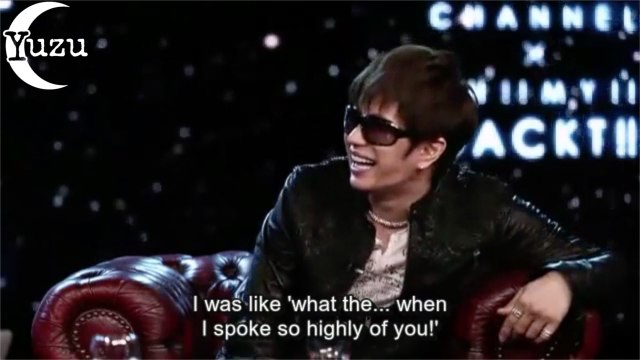 Yoshiki & GACKT nico (5) S.K.I.N behind the scenes Eng Subs