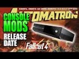 Fallout 4 | Console Mods RELEASE DATE! Additional DLC and Survival Mode Information (Fallout Mods)