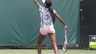 Venus Williams practice 2012 SEO March 20