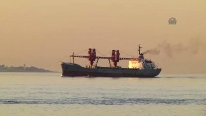 Rus Askeri Kargo Gemisi İstanbul Boğazı'ndan Geçti