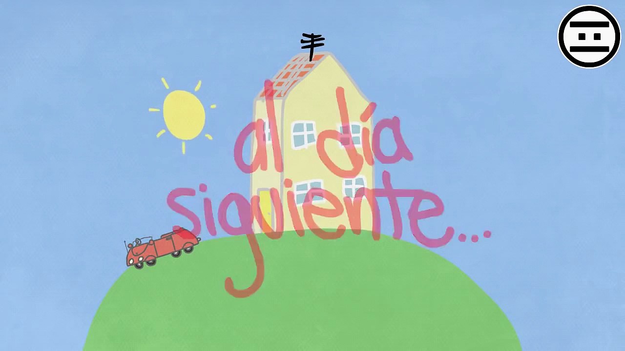 Poppa peg día de la lluviesita (parodia de peppa pig)