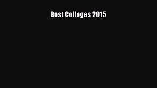 Read Best Colleges 2015 Ebook Free