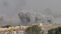 Syria's war: Civilians hit in Aleppo airstrikes