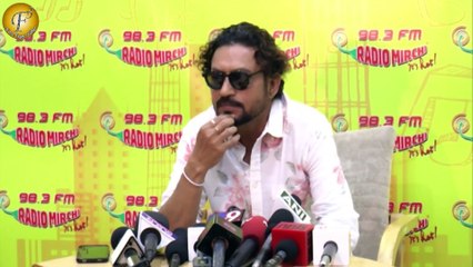 IRFAN KHAN AT RADIO MIRCHI TO PROMOTE FILM MADARI