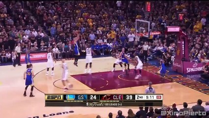 Anderson Varejao & Iman Shumpert Exchange Words  Warriors vs Cavaliers  Game 6  2016 NBA Finals