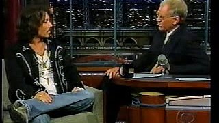 Johnny Depp on Letterman 6-27-06 part 1
