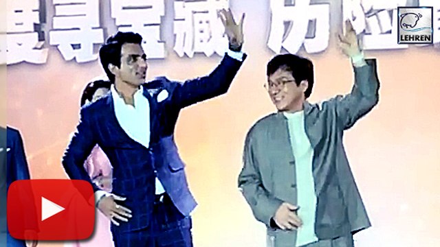Jackie Chan DANCING On Punjabi Song With Sonu Sood