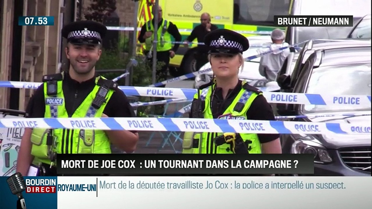 Brunet & Neumann: Le meurtre de Jo Cox est-il un tournant dans la campagne sur le Brexit ? - 17/06
