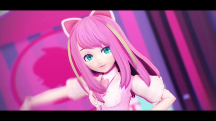 MMD Hashimoto Nyaa chan - PiNK CAT (Osomatsu-san)