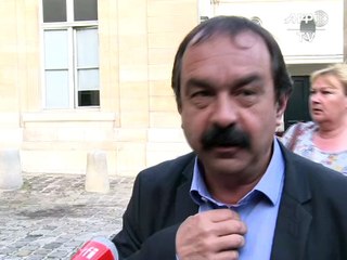 Loi travail: rencontre délicate entre Myriam El Khomri et Philippe Martinez