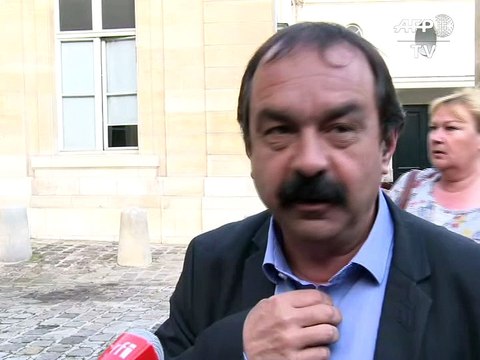 Loi travail: rencontre délicate entre Myriam El Khomri et Philippe Martinez